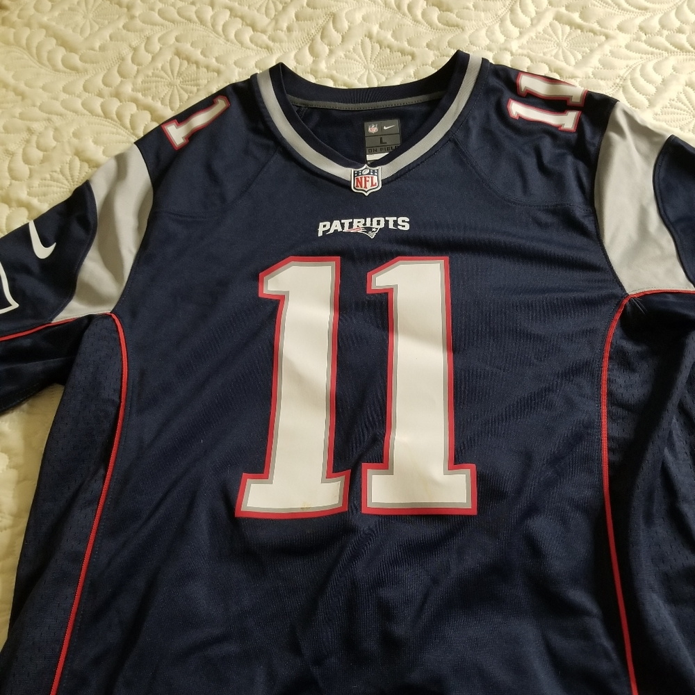 NFL Edelman New England Patriots Jersey